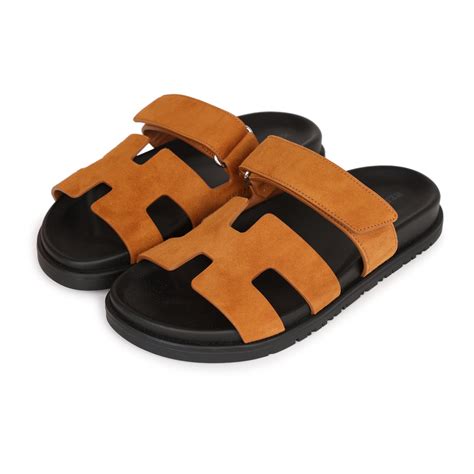 hermes chypre sandals suede